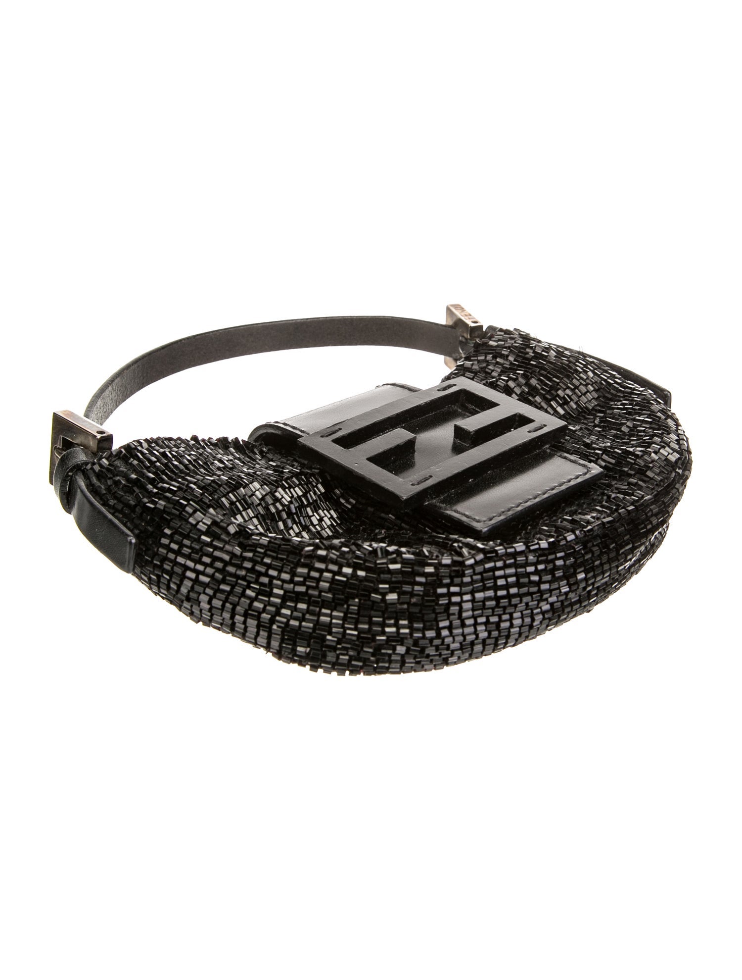 Fendi Sequins Micro Croissant